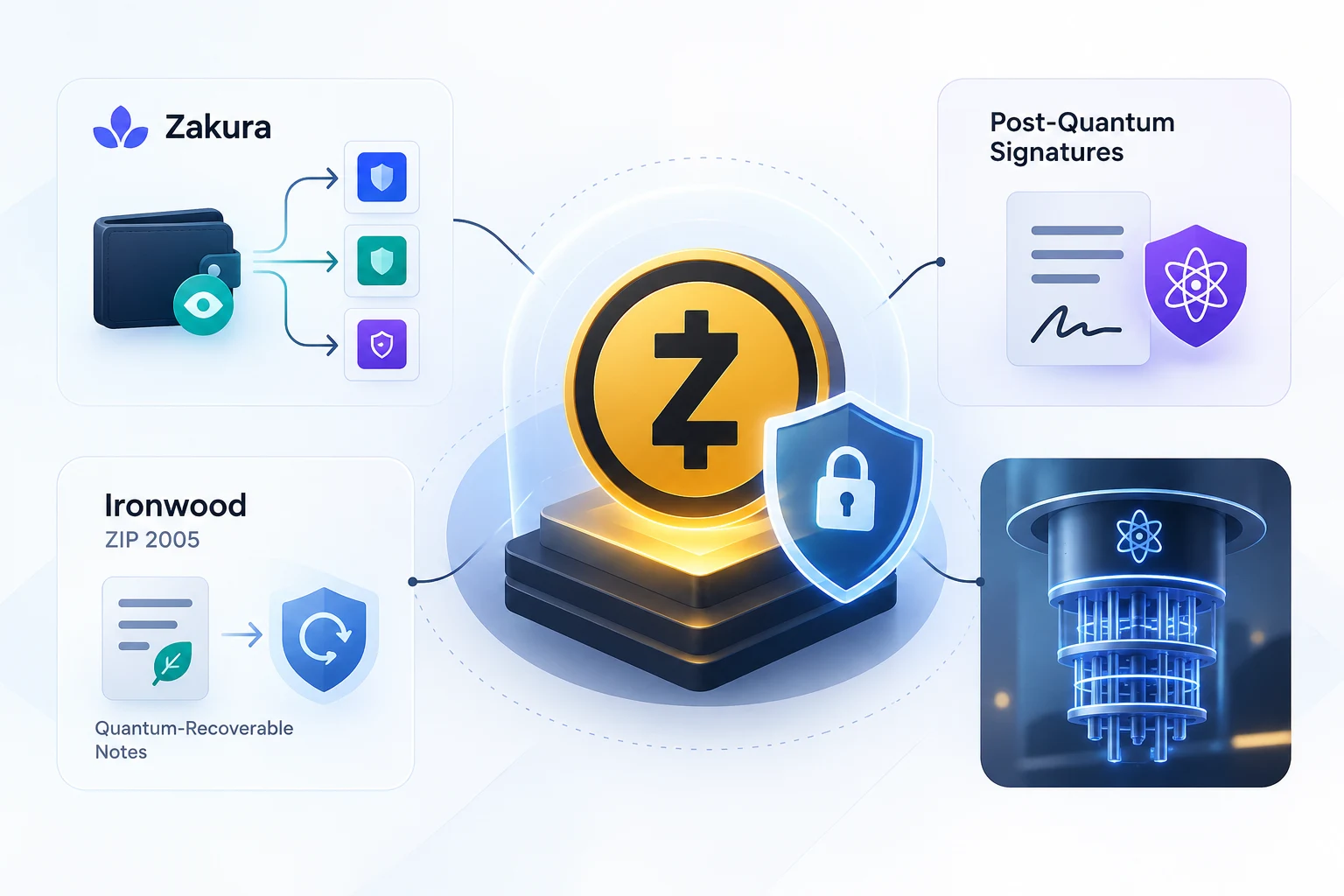 حفاظت کوانتومی Zcash همچنان در حال توسعه است