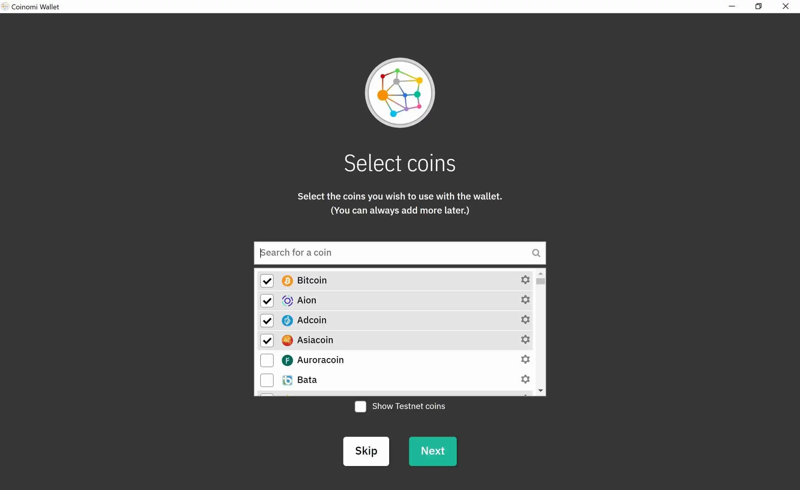 مراحل نصب کیف پول ارز دیجیتال کوینومی (Coinomi) در ویندوز