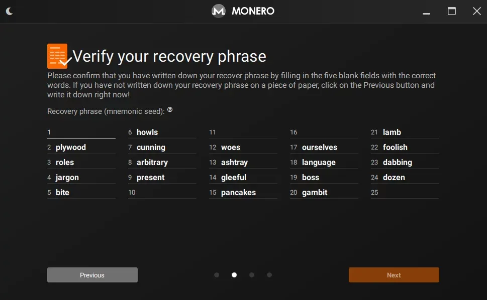 آموزش ساخت کیف پول Monero GUI