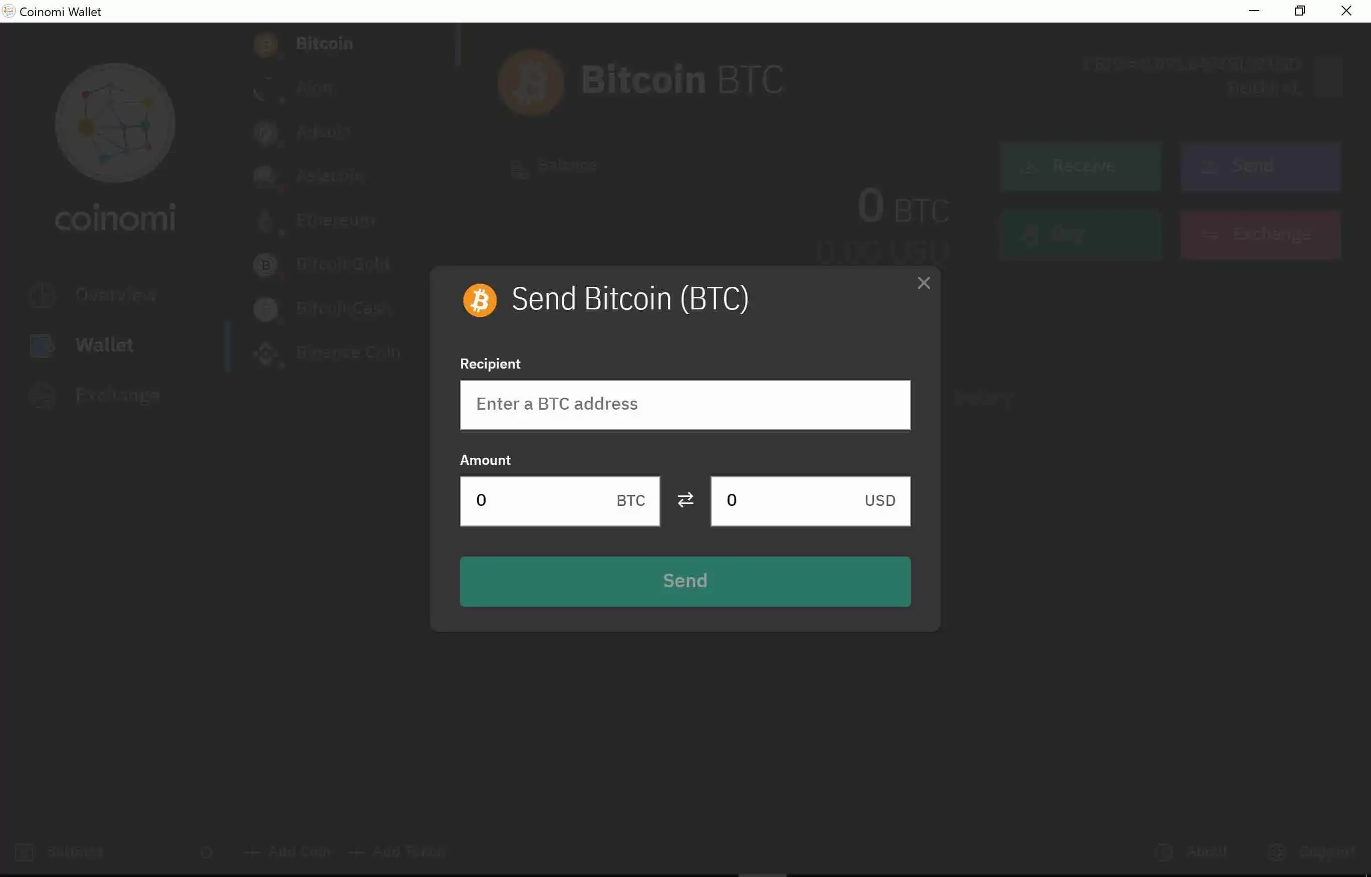 مراحل نصب کیف پول ارز دیجیتال کوینومی (Coinomi) در ویندوز