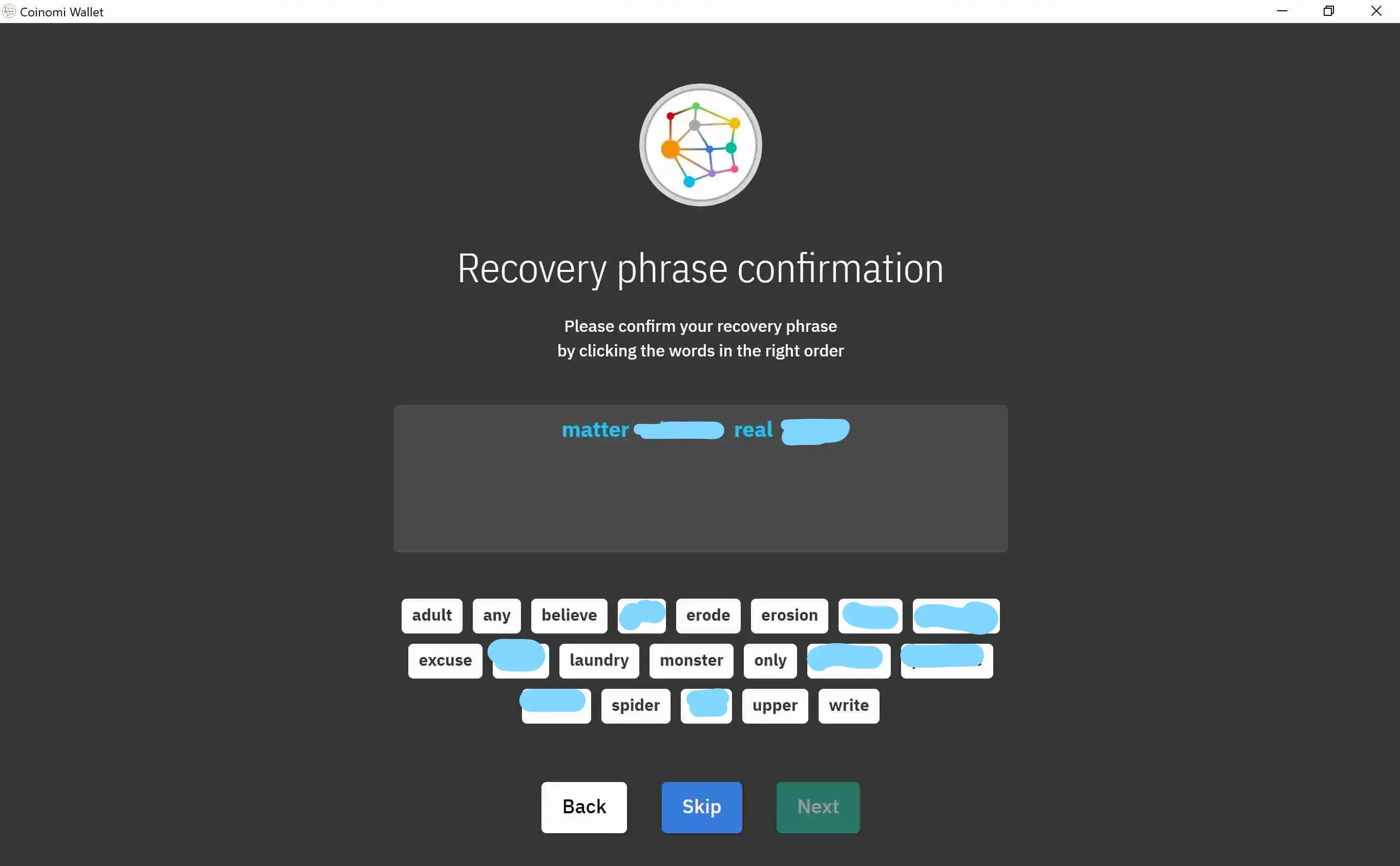 مراحل نصب کیف پول ارز دیجیتال کوینومی (Coinomi) در ویندوز