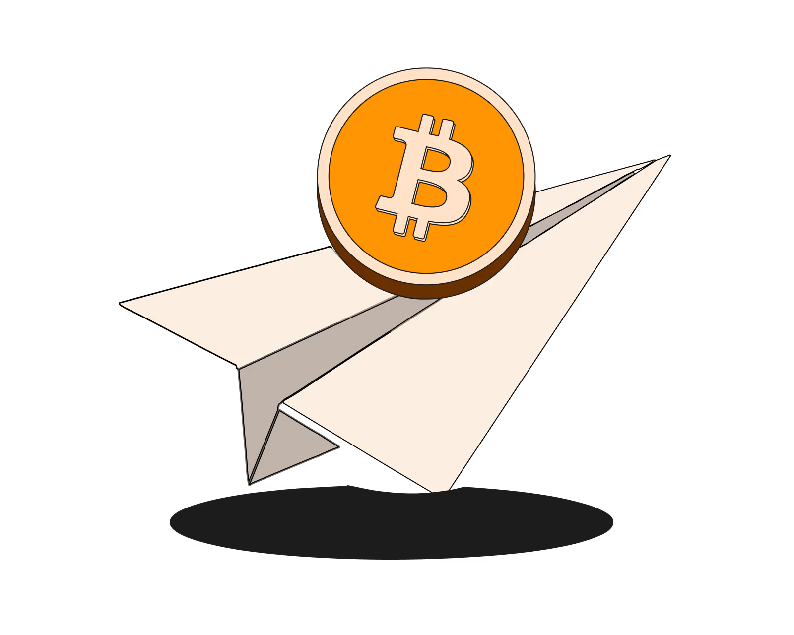 ارز دیجیتال بیت&zwnj; کوین (BTC) چگونه منتقل می&zwnj;شود؟ بررسی کامل ساختار تراکنش&zwnj;ها