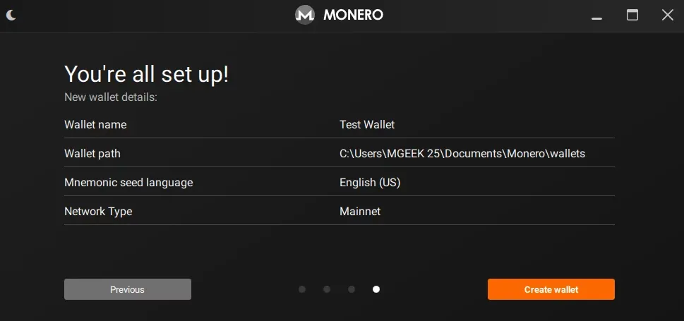آموزش ساخت کیف پول Monero GUI